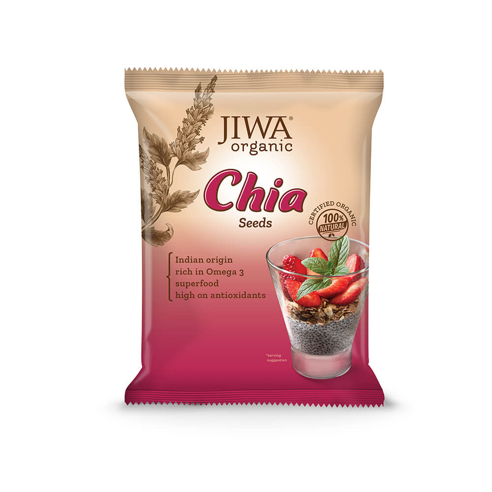 JIWA- Organic Chia Seeds -250g
