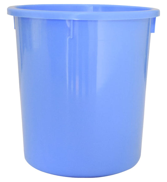 Kuber Industries Plastic Open Dustbin Trash Bin Garbage Bin Waste Bin 5Ltr. Blue-47KM01038