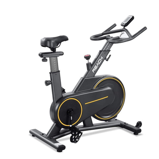Reach Cruiser Spin Exercise Bike for at Home Fitness  Indoor Exercise Cycle for weight loss with Adjustable Magnetic Resistance Perfect Home Gym Equipment