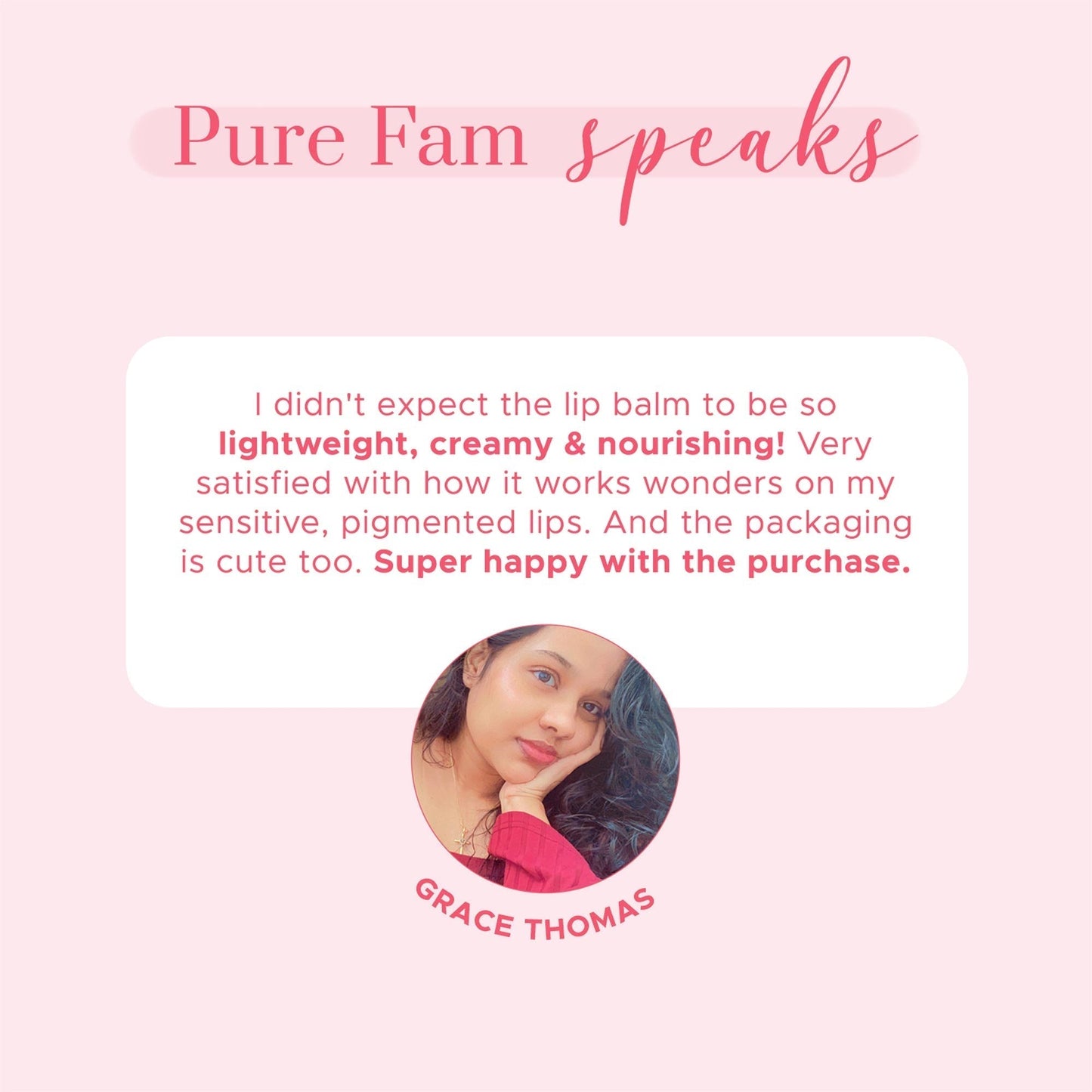 DEAL Pure Sense Peach Pie Lip Balm  5ml