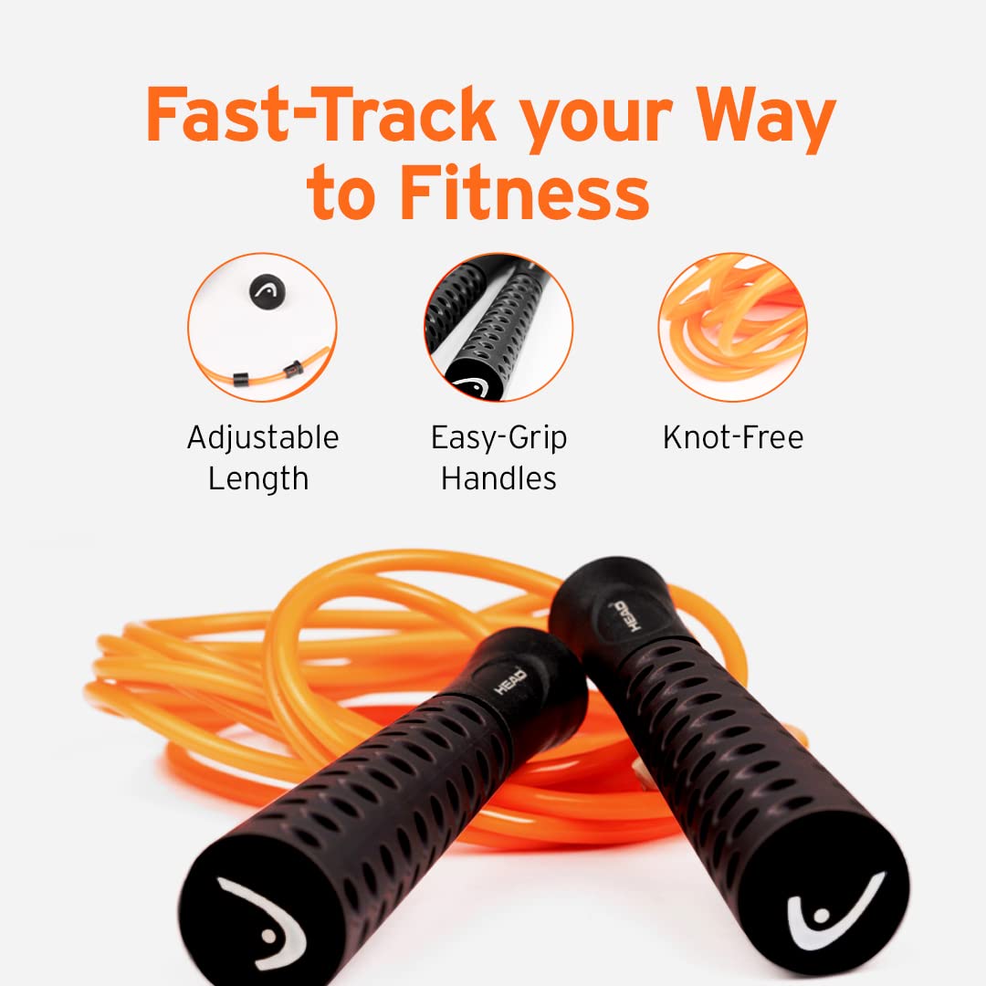 HEAD Skipping Rope  Long Lasting  Speed Skipping  Exercise Gym Sports  For Men Women  Kids