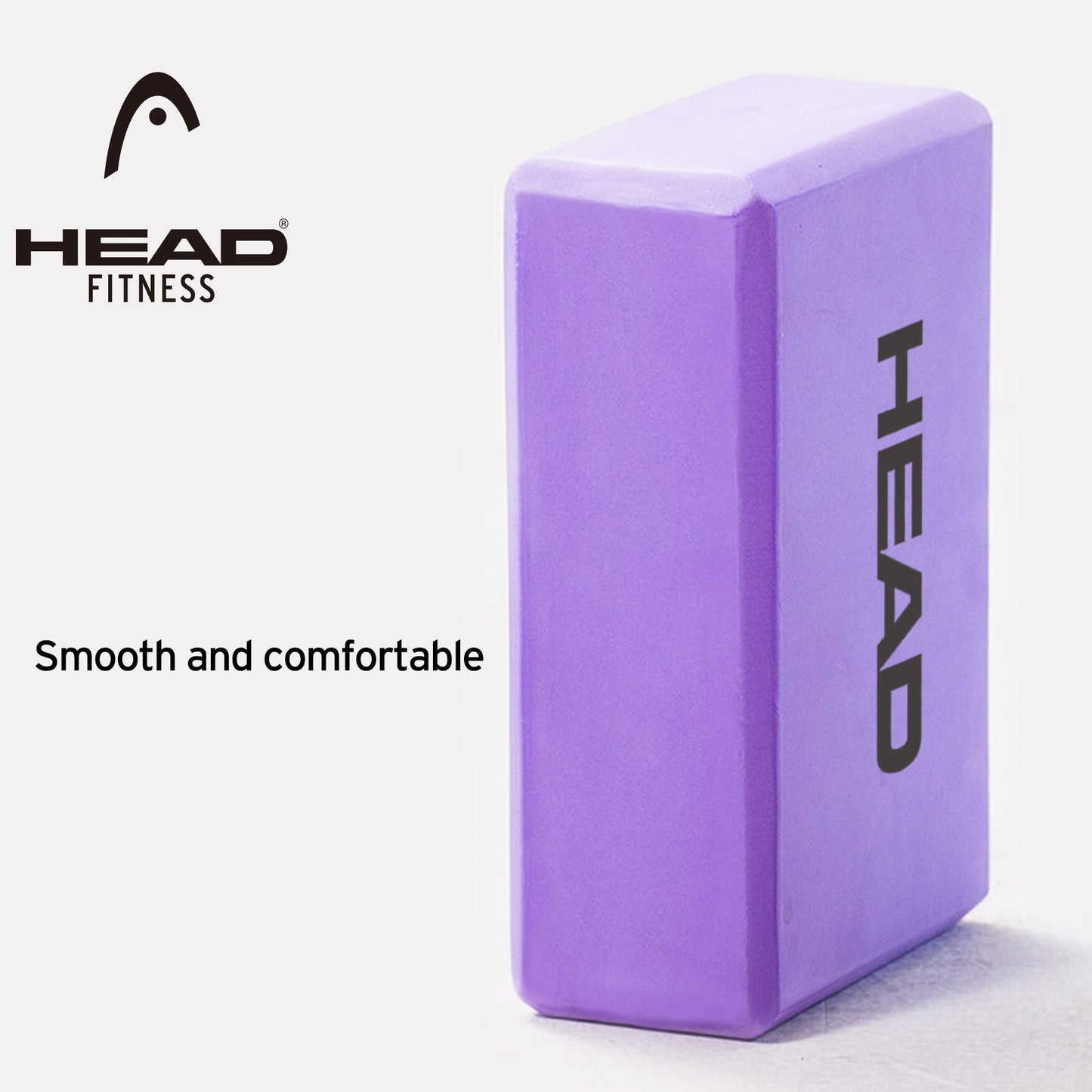 HEAD Yoga Block - High Density Foam  Improve Strength  Flexibility  Lightweight  Odour Resistant  Moisture-Proof