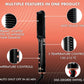 Urban Yog Hair Straightening Brush  Electric Hair Straightner Comb  with Ceramic Coated Plates 5 Temperature Controls  1 Year Warranty