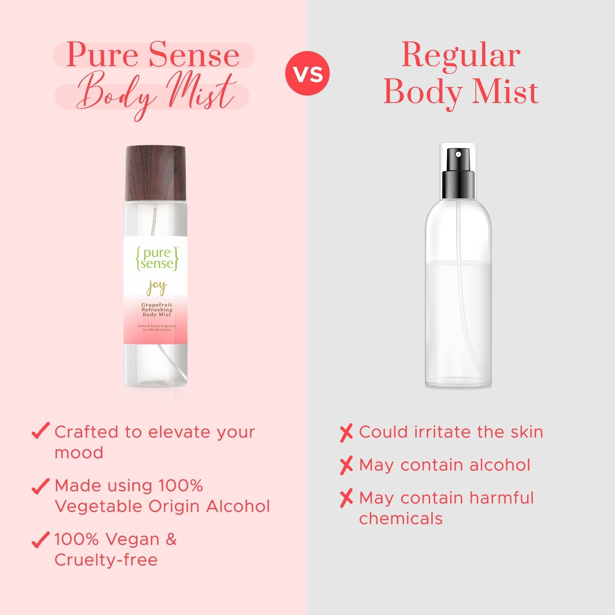 Refreshing discount body mist