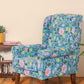 The Begum Wing Chair -Printed