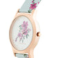 TEAL by Chumbak Jungle Flowers Watch-Mint
