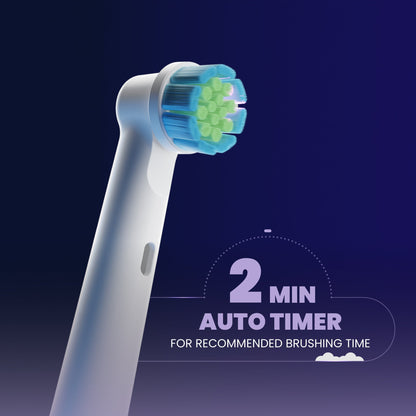 Hammer Ultra Flow Plus Oscillating Electric Toothbrush with 2 Brush Heads