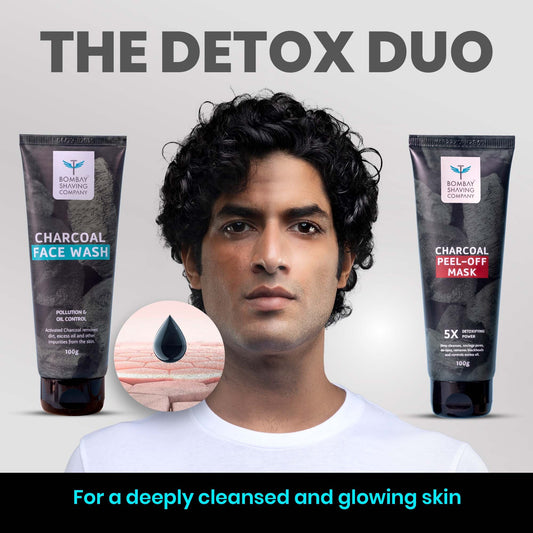 Charcoal Face Wash  Peel Off Combo
