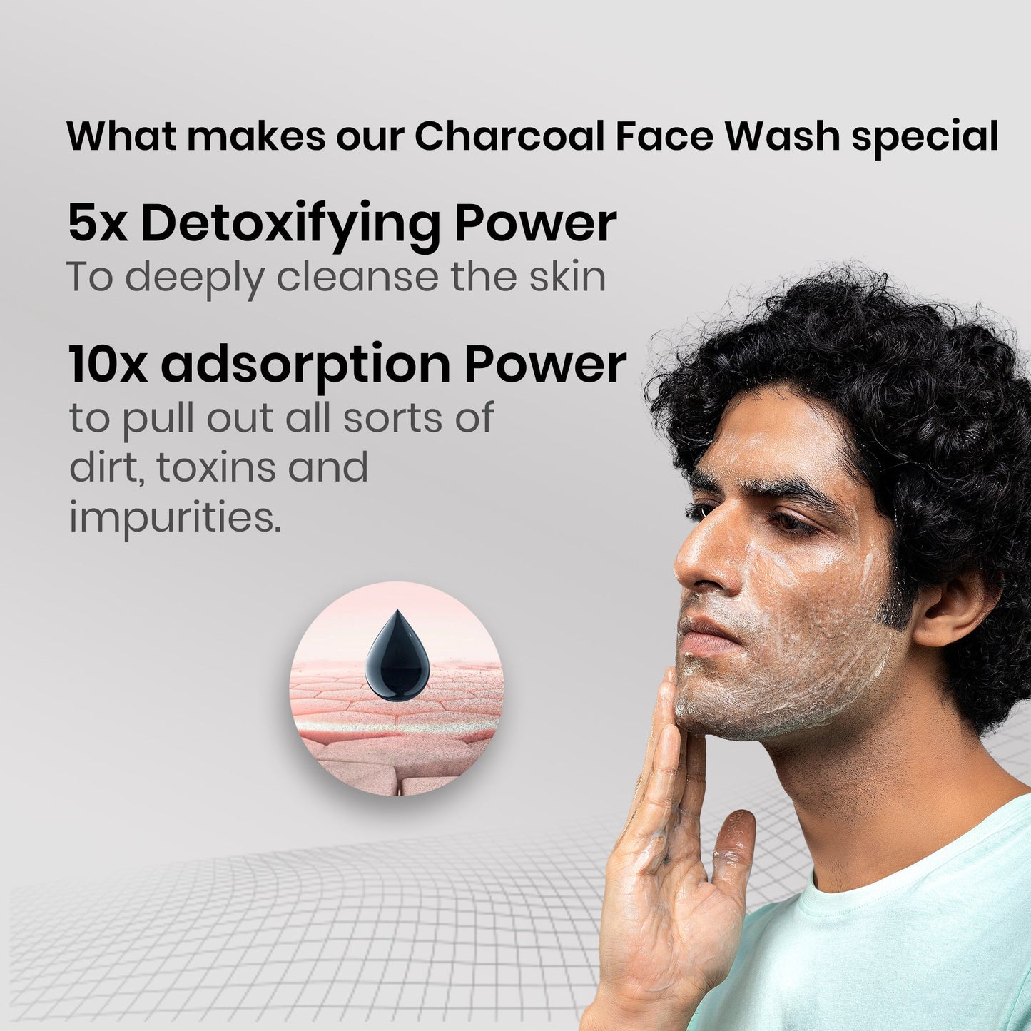 Charcoal Face Wash  Peel Off Combo
