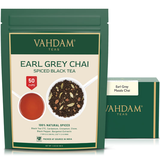 Earl Grey Masala Chai Tea, 100g