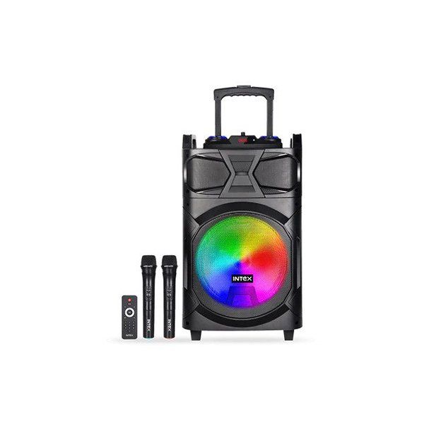 Intex T-350 TUFB Dual 60W v5.1 Trolley Speaker – Dpanda Store