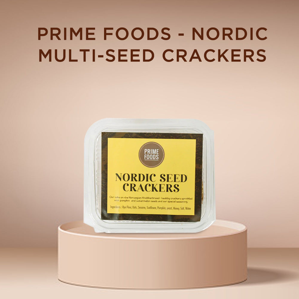 Prime Foods PB Nordic Multi-Seed Crackers