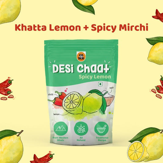 CRED Edition of Spicy Lemon Chaat All Natural Sun-Dried Pack of 10