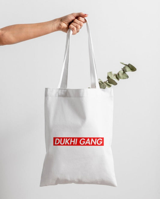 Dukhi Gang Tote Bag