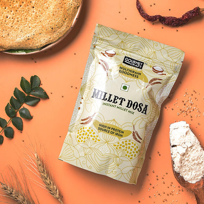 Gourmet Craft-Instant Millet Dosa Mix Multigrain goodness No Added Preservatives 250 gm Pack of 3