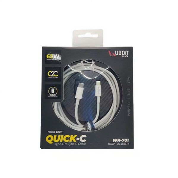 Ubon Quich-C Type - C To Type - C Cable WR-701